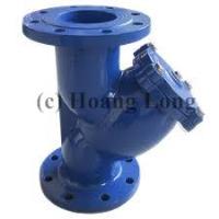 Y lọc gang mặt bích