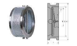 Van 1 chiều bướm inox